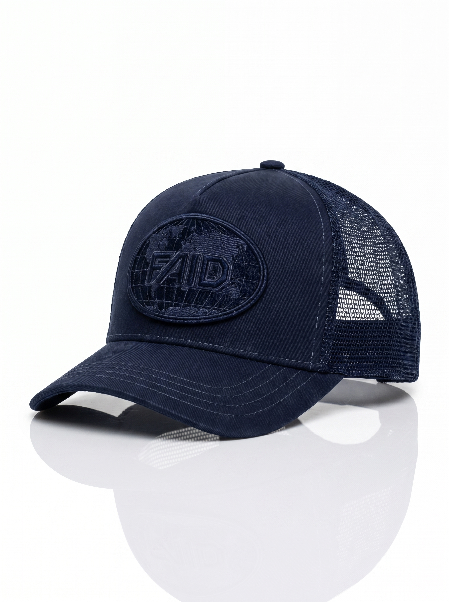 FAID cap, navy with tonal navy logo